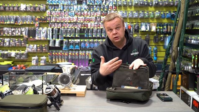 Удобная и функциональная сумка для аксессуаров NASH Tackle Pouch #Timetocatch #NASH смотреть онлайн