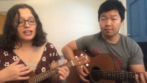 Ojos del Sol by Y La Bamba on Ukulele/Guitar with Chords! #LiveFromHome