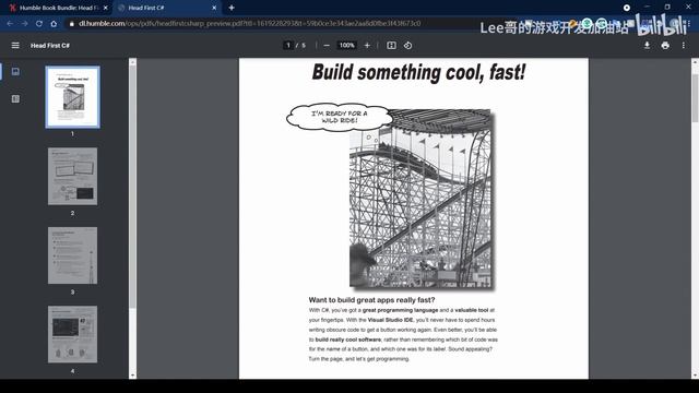 【Lee哥】4月编程书籍捆绑包！这些可能是最浅显易懂的编程书了！| Humble Bundle | Head First Programming смотреть онлайн
