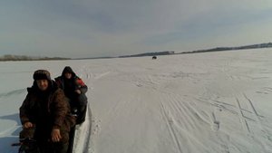 Рыбалка на Каме. Камские Поляны. Отчёт от 21.03.17