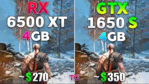 RX 6500 XT vs GTX 1650 SUPER - Test in 8 Games