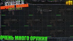 ОЧЕНЬ МНОГО ОРУЖИЯ | STALKER НАРОДНАЯ СОЛЯНКА OGSR 2023 | Серия 91