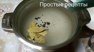 Солим капусту в рассоле! Простые рецепты!
