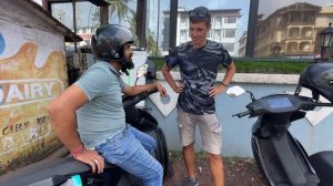 Обзор электро скутера с паровозной тягой Ather 450X Goa