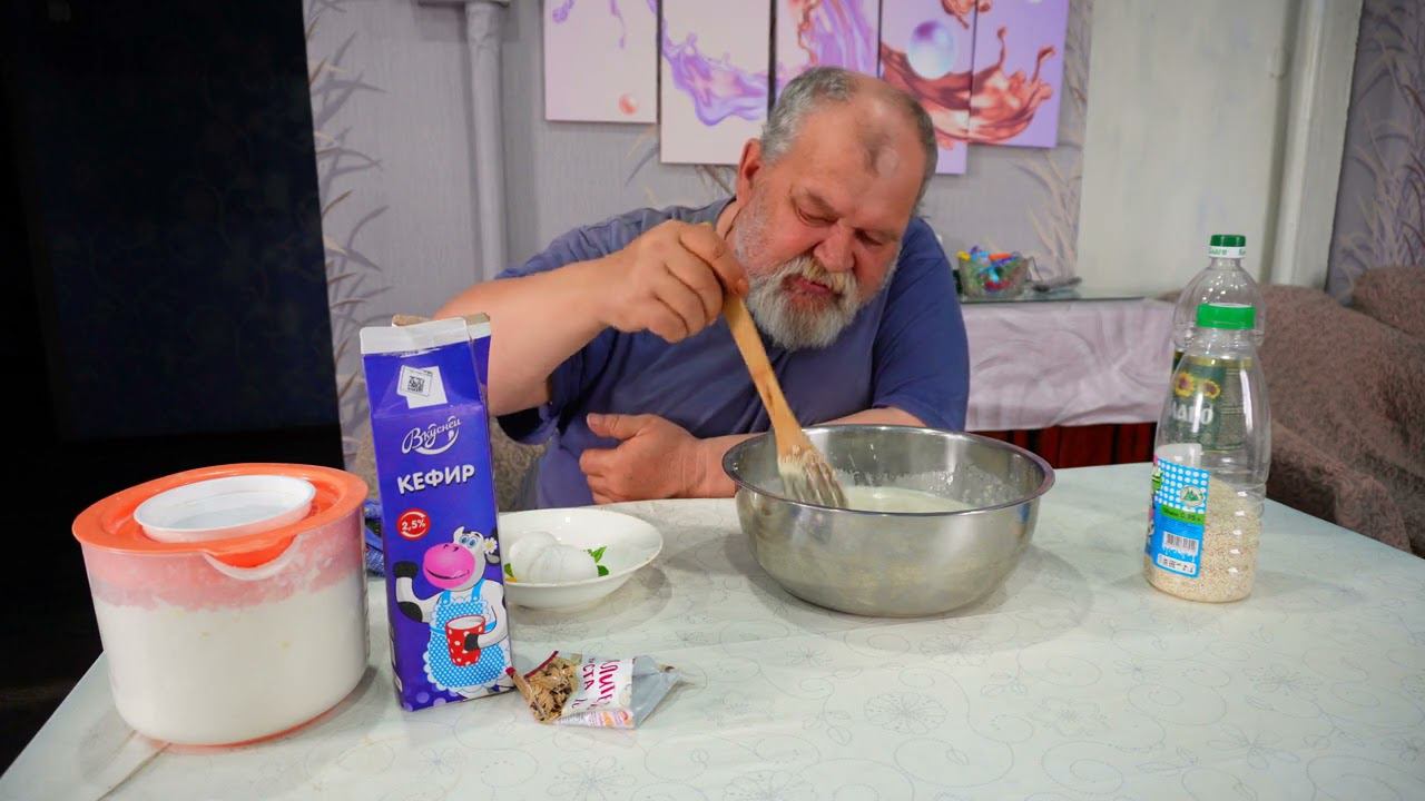 Оладьи из ячменя на кефире по-деревенски эконом рецепт для пенсионеров ПОДВАЛ ИЛЬИЧА