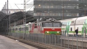 Allegro train on Helsinki Central Station and much more