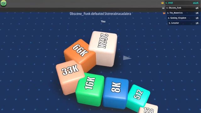 Cubes 2048.io Game 🎲 How to play 🎲 Gameplay смотреть онлайн