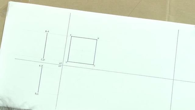 Lecture  21: Projection of a plane perpendicular to both the reference planes