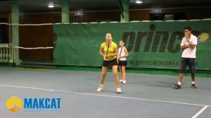 Тренировка в Академии тенниса  Максат  1