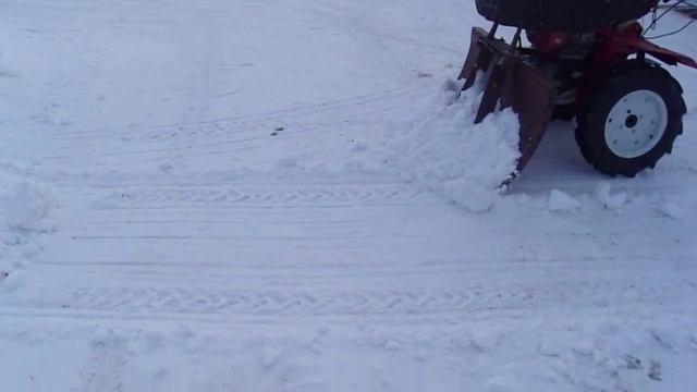 УБОРКА СНЕГА МОТОБЛОКОМ БРАЙТ