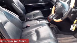TOYOTA HARRIER 2007 REVIEW.
