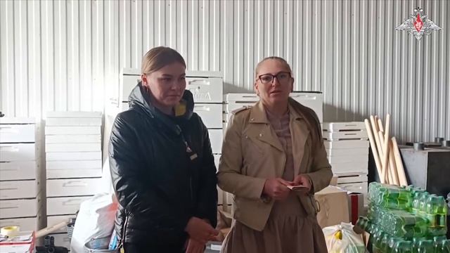 Гуманитарная помощь на передовую из Краснодарского края