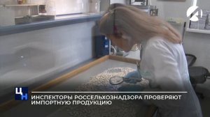 Инспекторы Россельхознадзора проверяют импортную продукцию