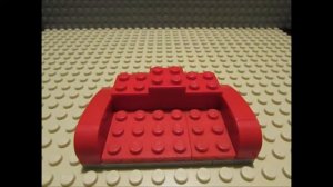 Как собрать диван из лего?