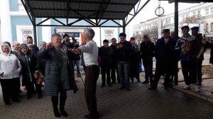 Пляска под гармонь. Сквер гармонистов Орёл. 30.10.22