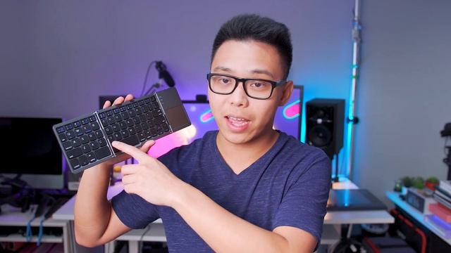 IKOS Foldable Bluetooth Keyboard Review - Portable Travel Keybord