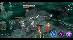 Raid Shadow Legends. Воины фракции, крипта отступники прохождение 20 -21 этажей.