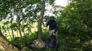 Лайфхак от эксперта Эда Халилова / Как правильно повесить рюкзак на дерево