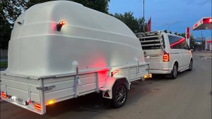 Тюнинг легкового прицепа «Вектор» Комплектация «White Edition»