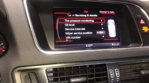 Audi Q5 2.0T Service Interval reset & tire reset and how to check oil level