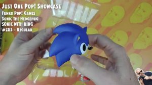 Funko Pop Games: Sonic The Hedgenog - Sonic with Ring - #283 // Just One Pop Showcase