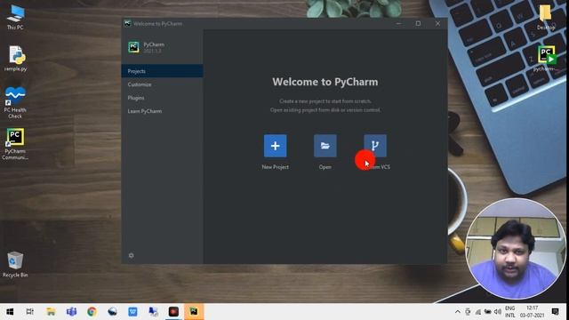Python Bootcamp Tutorial  - 5 | PyCharm for Python Installation | Learn Python from scratch