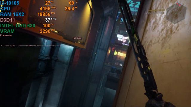 Ghostrunner 2 Intel UHD 630 (Low End PC) Benchmark смотреть онлайн