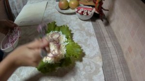 Салат ''Нежность'' с крабовыми палочками,с плавленым сыром и яблоками|Еда Без Труда|