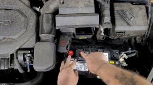 2020 Hyundai Santa fe battery replacement