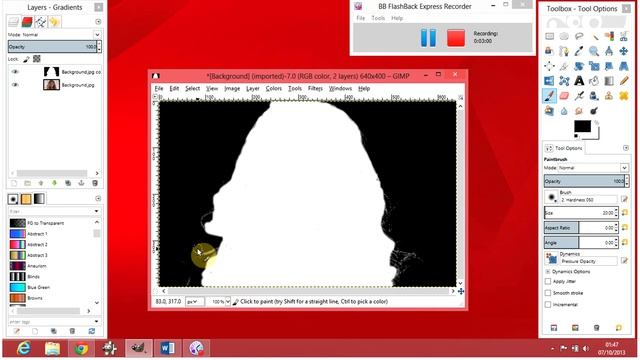 Remove Background From Hair: Gimp Tutorial смотреть онлайн