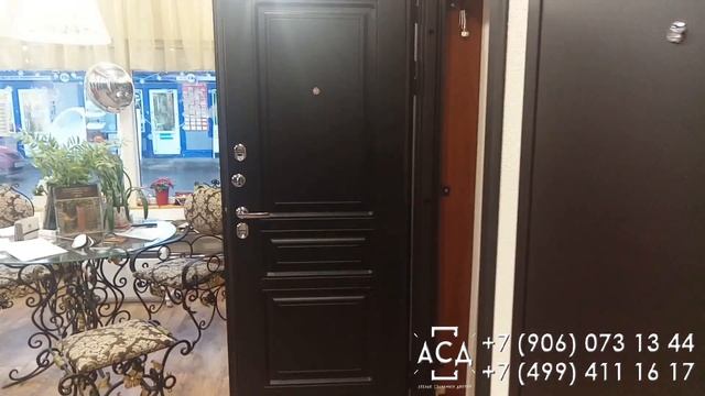 Металлическая дверь с терморазрывом "Сибирь" от "АСД" смотреть онлайн