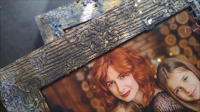 Рамки ручной работы "Family" в технике микс медиа смотреть онлайн