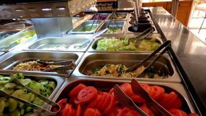 BELLA VISTA HOTEL, LUNCH BUFFET, HURGHADA, EGYPT