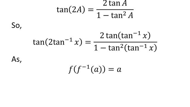 tan(2 tan^-1(x)) | tan(2 arctan x) смотреть онлайн