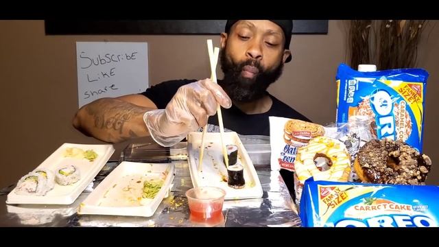 SUSHI MUBANG| NEW OREO FLAVORS| OLD SCHOOL LITTLE DEBBIE SNACKS| смотреть онлайн