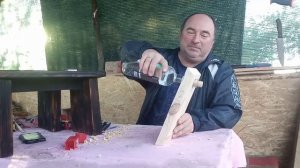 Деревянная подставка под бутылку из под вина.Не все так просто как оказалось.