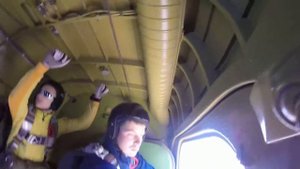 37 прыжок с парашютом. Выход на мотор