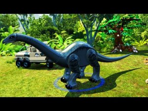 LEGO Jurassic World - Apatosaurus Gameplay (BIG Dinosaurs)