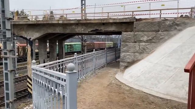 Ремонт путепровода финской довоенной постройки смотреть онлайн