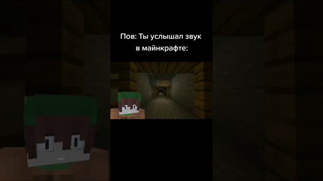 Пов: Ты услышал звук в Майнкрафте:#minecraft