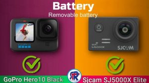 SJCAM SJ5000X ELITE VS GO PRO HERO 10 BLACK