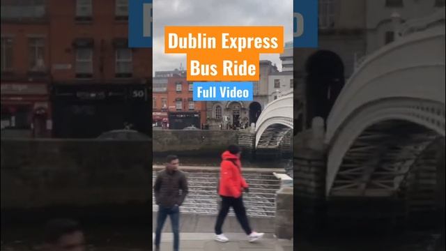 ?? Dublin Bus Ride: Dublin Express - Route 782 | Heuston Train Station to Dublin Airport ?