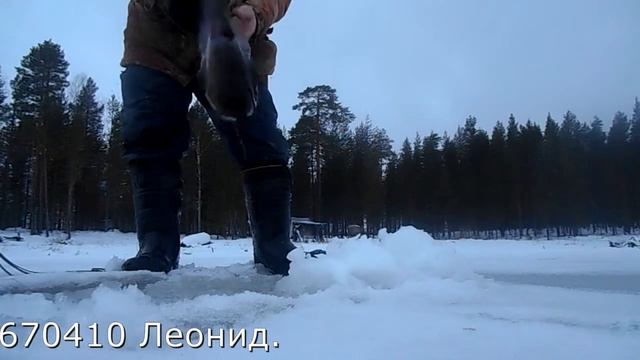 Сегозеро  Зимняя рыбалка