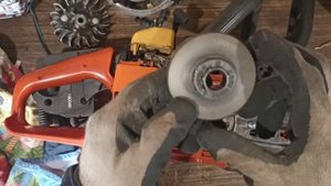 Замена маслонасоса на  Husgvarna 345
