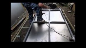 Гаражные ворота своими руками