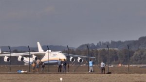 Antonov An 225 Mriya take off - Zurich ZRH - Rwy 16