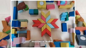 Деревянный конструктор 226 элементов