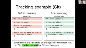 JSS Happy Hour 2020: On Tracking Java Methods with Git Mechanisms