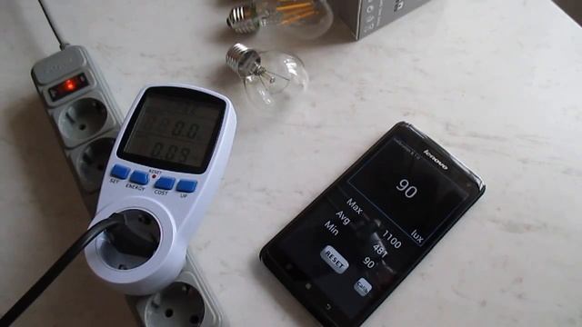 LED FILAMENT BULB, обзор, тест трех ламп. смотреть онлайн