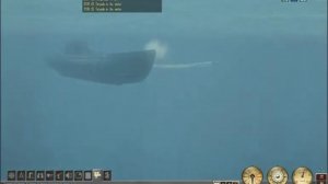 Gameplay z gry Silent Hunter 4: U-Boat Missions / CD-Action